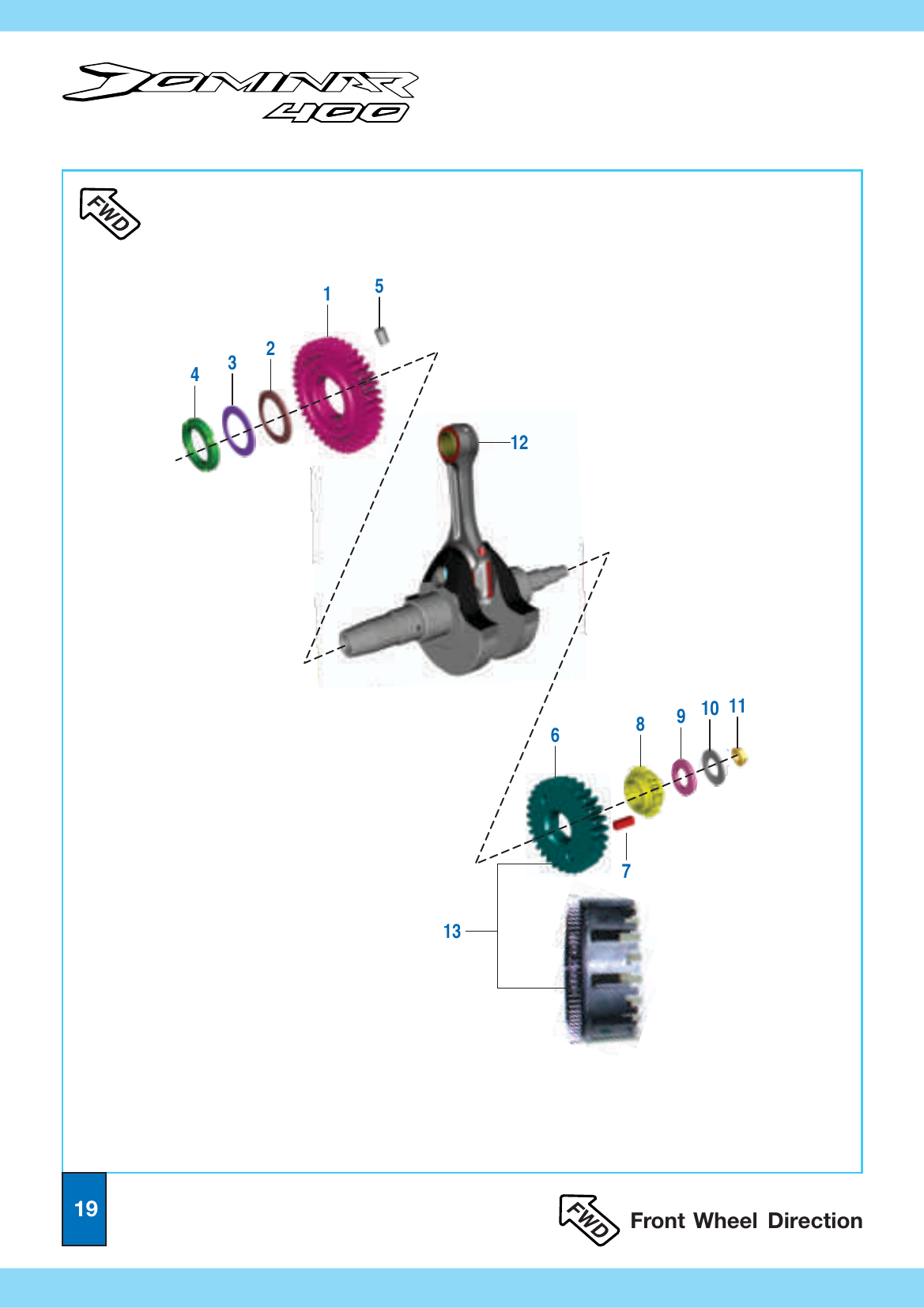 Plate 8 — Crankshaft Assembly