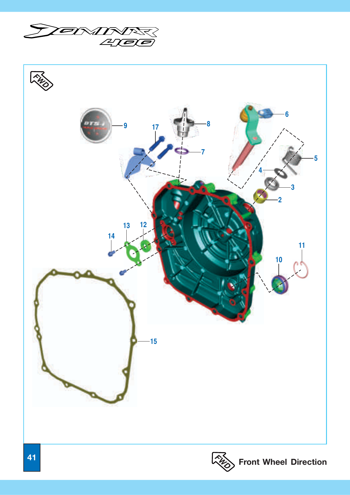 Plate 17 — Cover Clutch