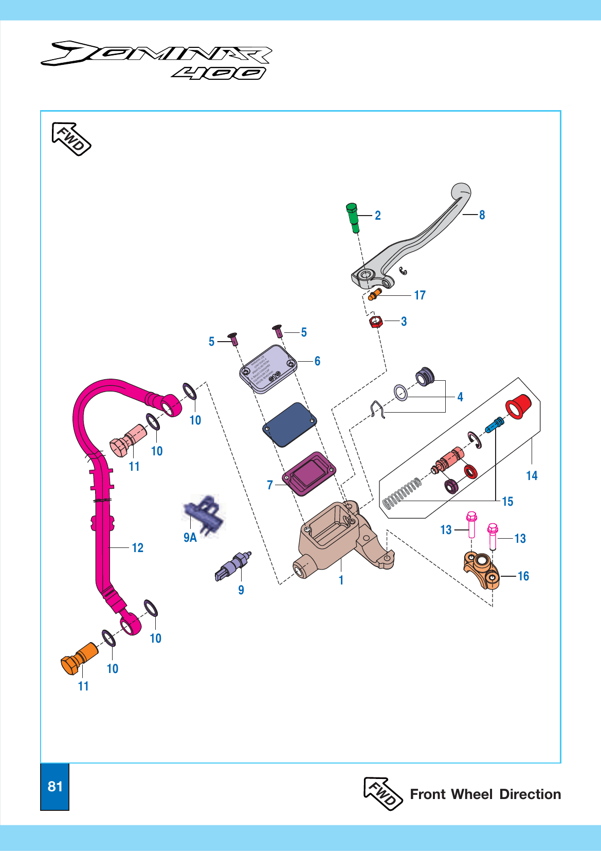 Plate 36 — Master Cylinder - Front Disc Brake