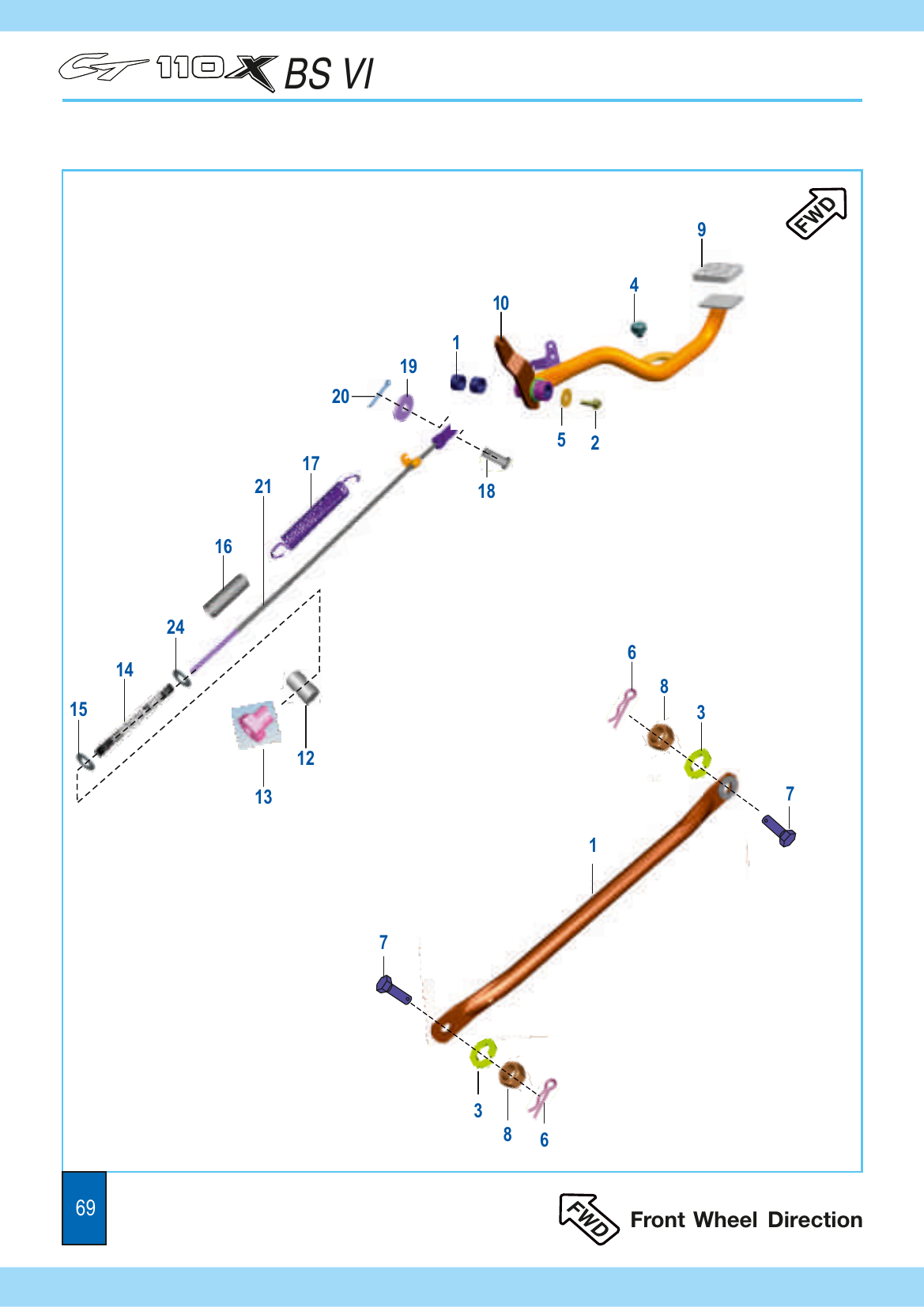 Plate 34 — Rear Brake Pedal