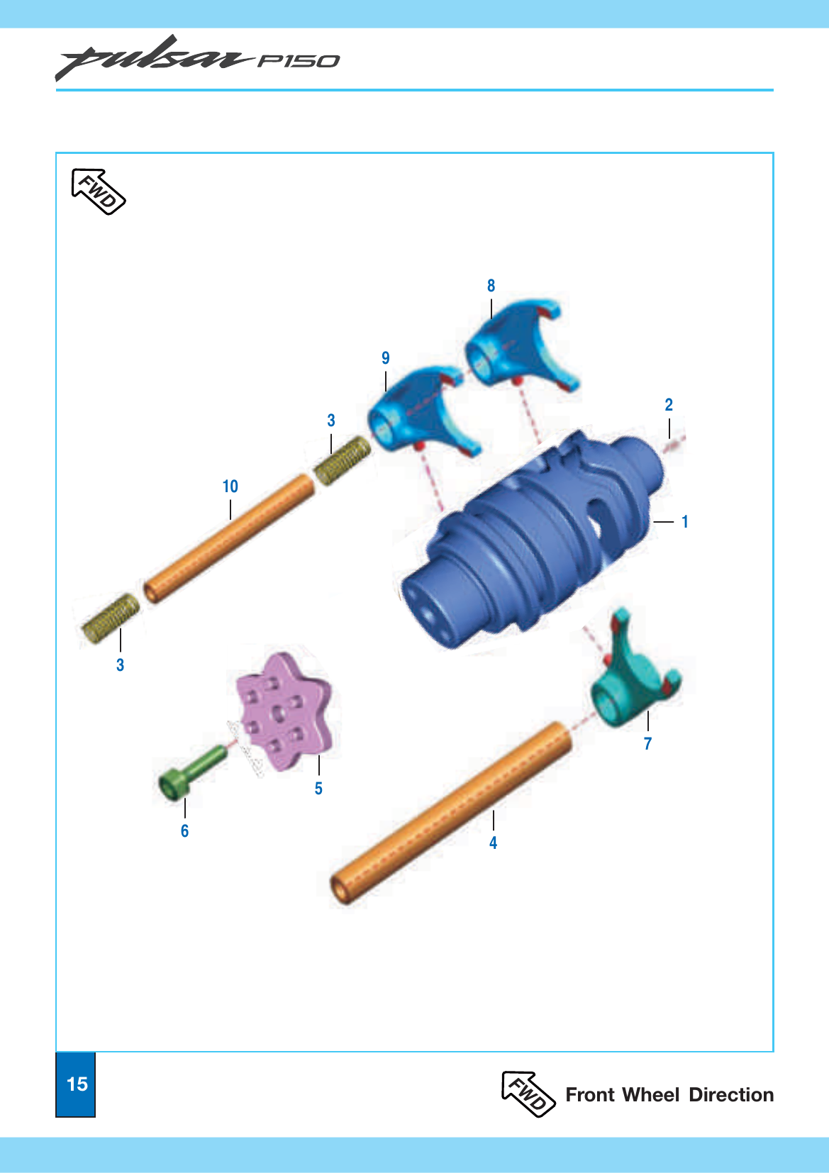 Plate 8 — Change Drum / Shift Fork