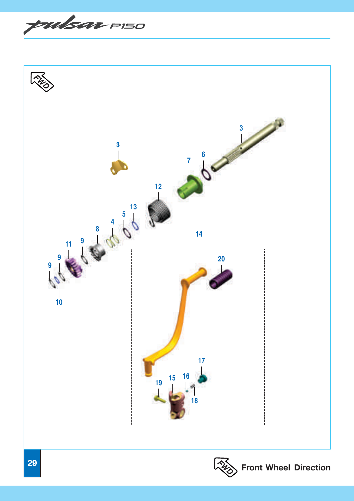 Plate 15 — Kick Starter Mechanism