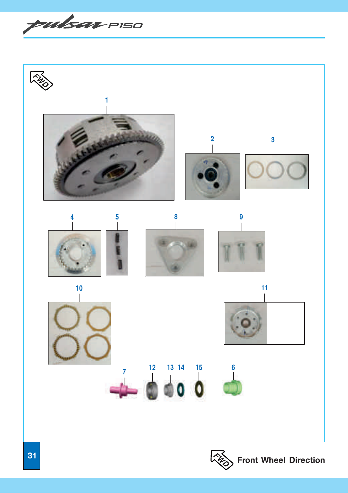 Plate 16 — Clutch Assembly