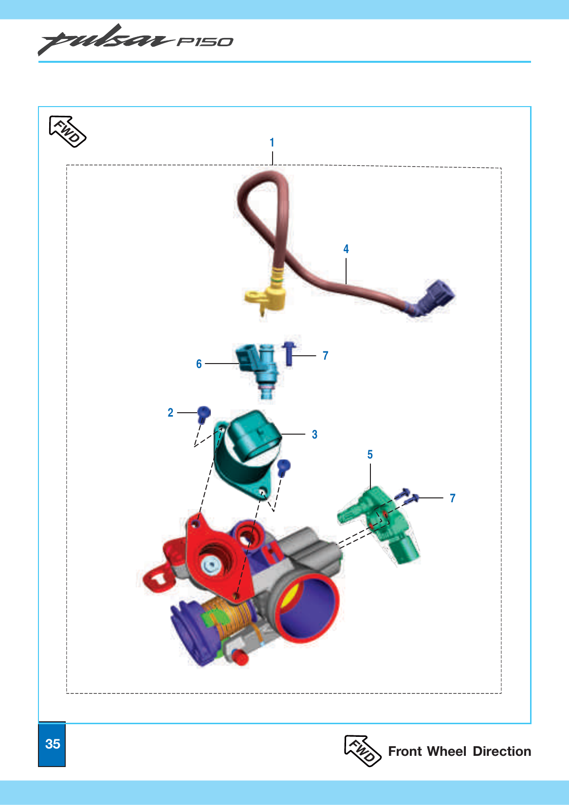 Plate 18 — Throttle Body - For Varroc System