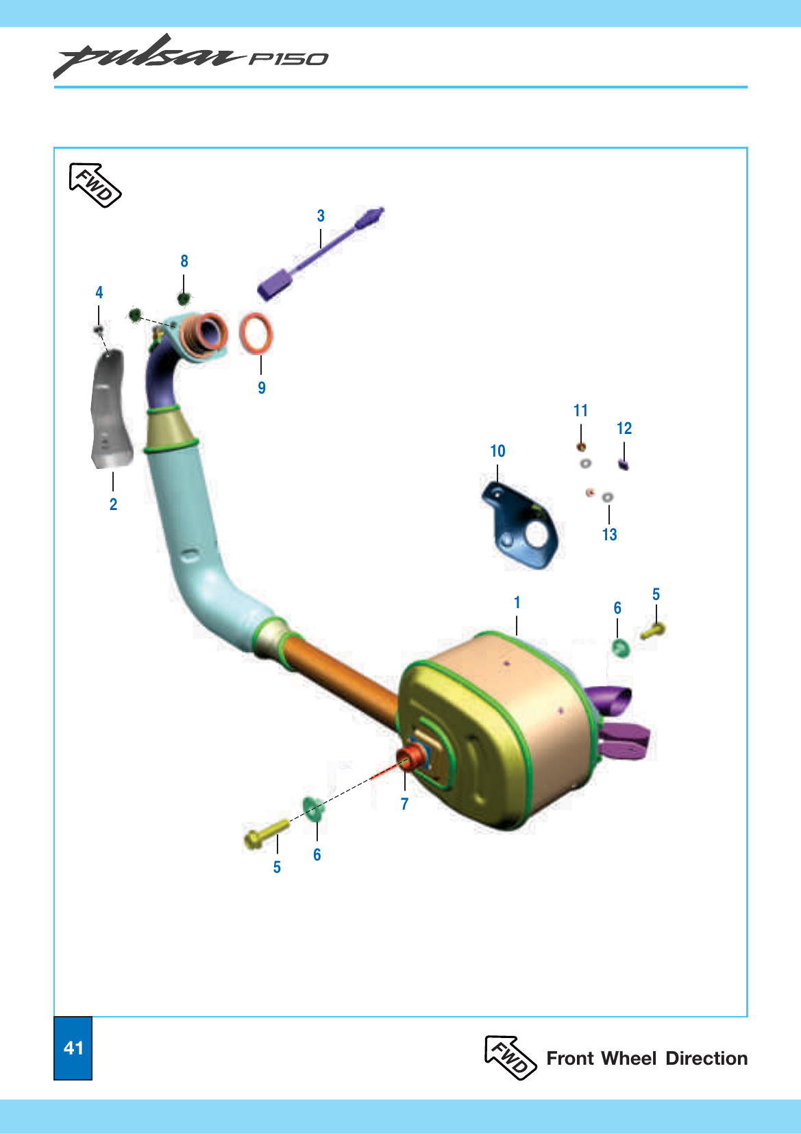 Plate 21 — Silencer Assembly