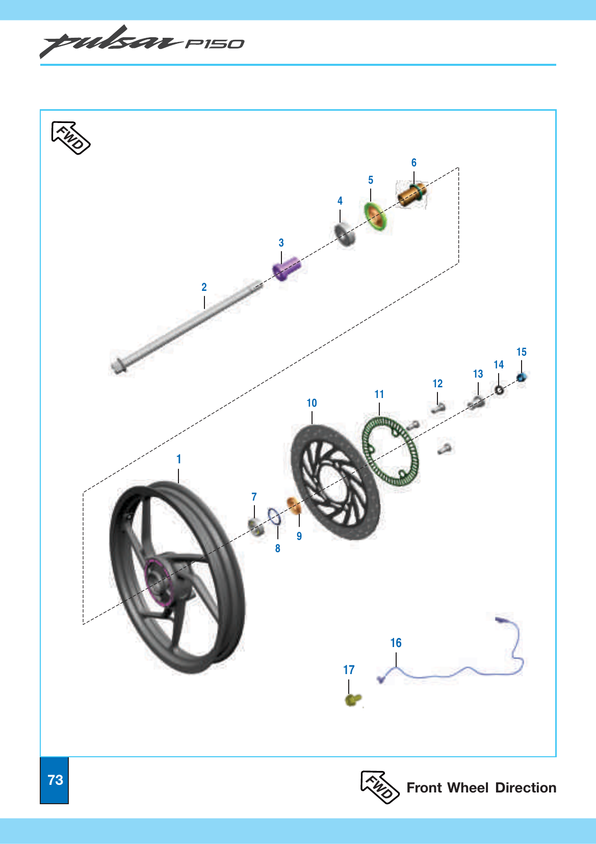 Plate 33 — Front Wheel Hub