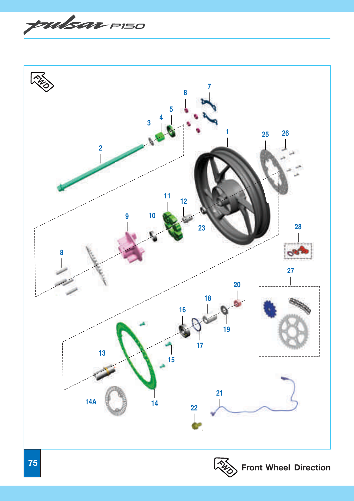 Plate 34 — Rear Wheel Hub