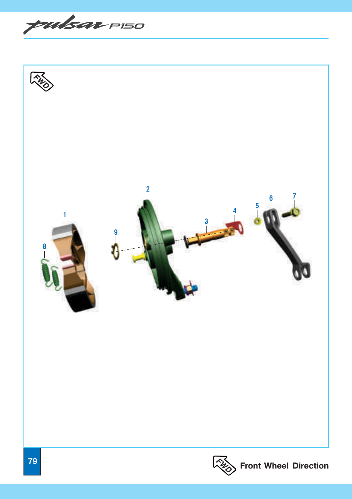 Plate 35 — Rear Brake Panel - Drum Brake