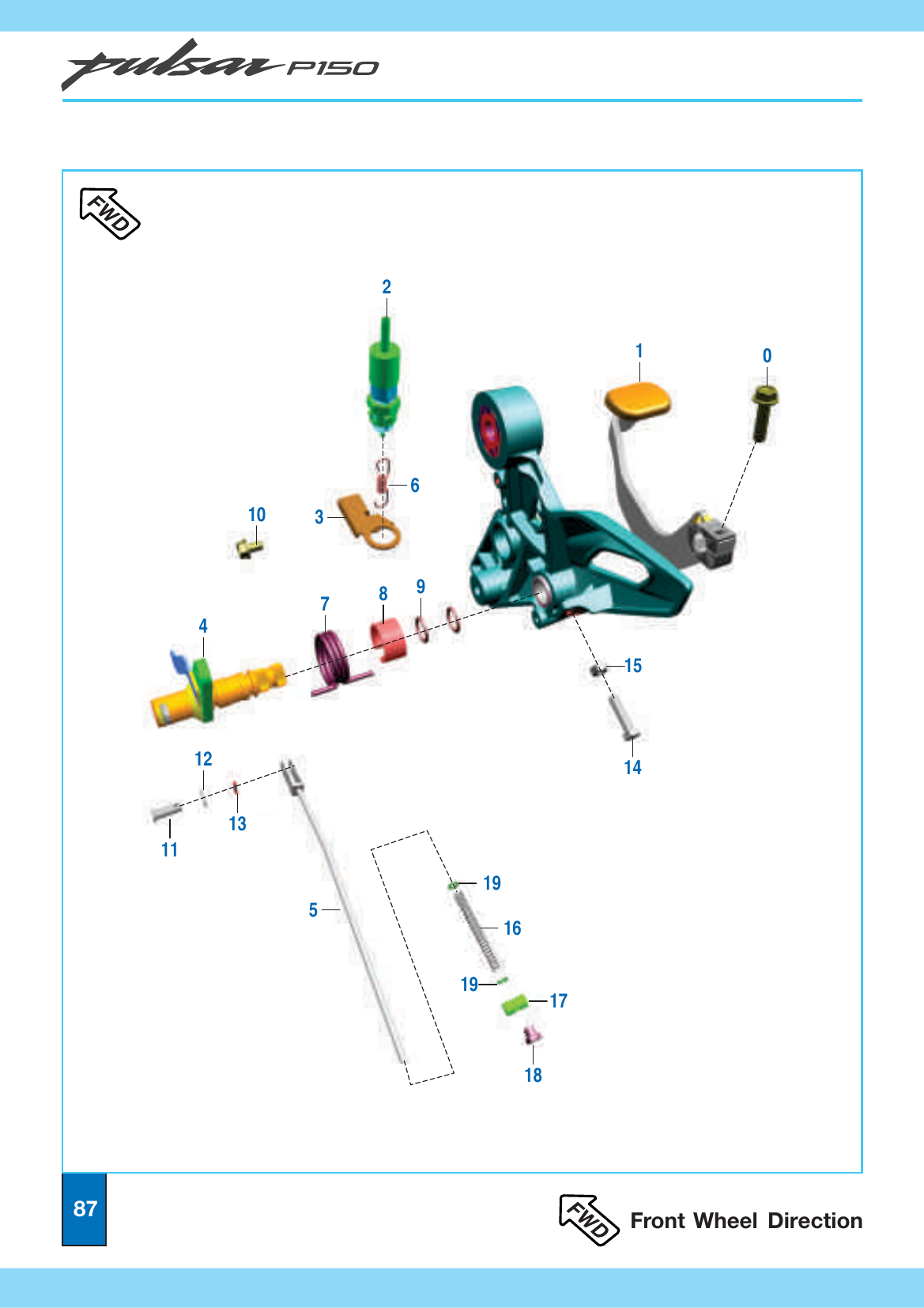 Plate 39 — Rear Brake Pedal - Drum Brake