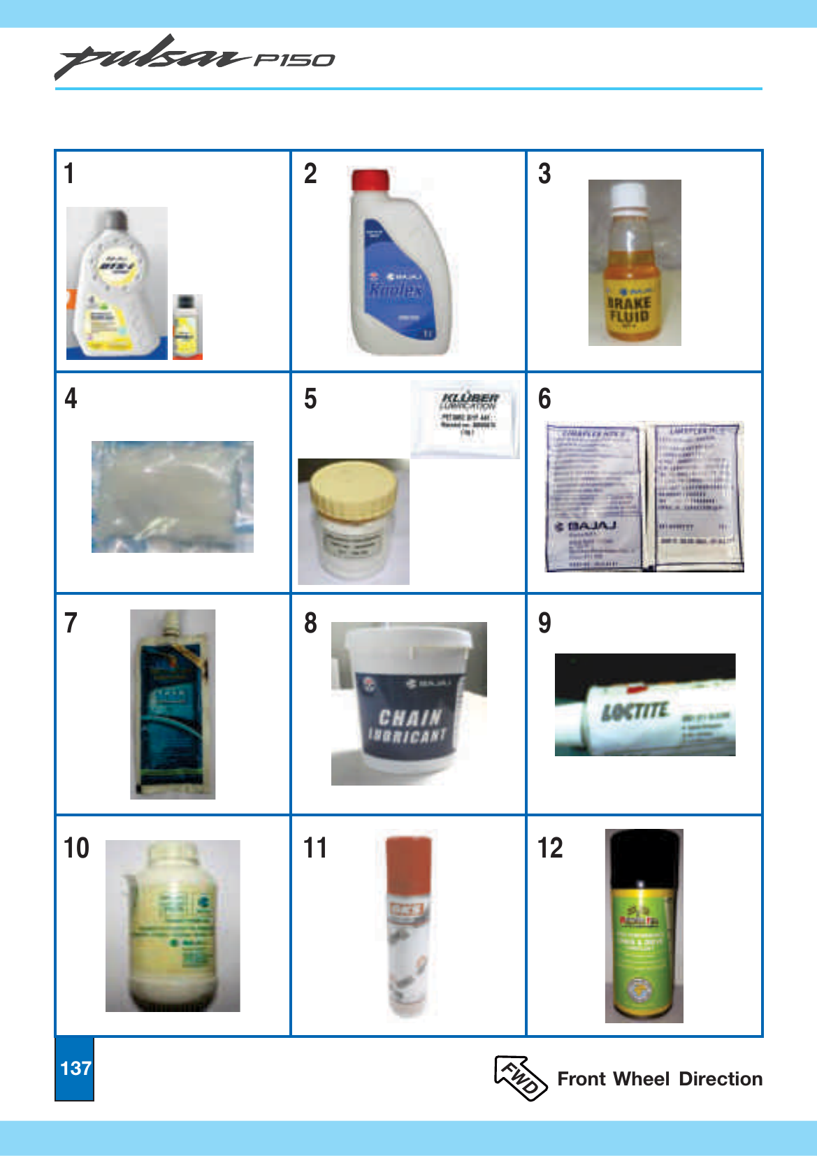 Plate 58 — Consumable Parts