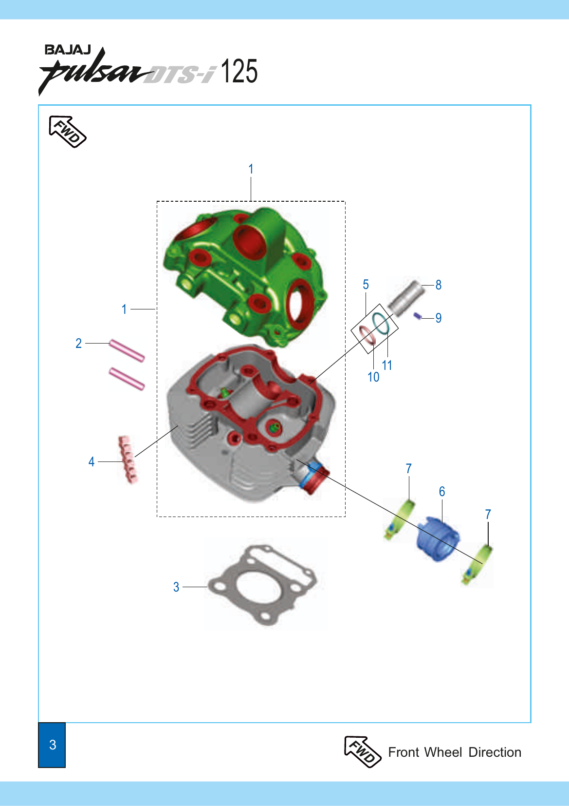 Plate 2 — Cylinder Head