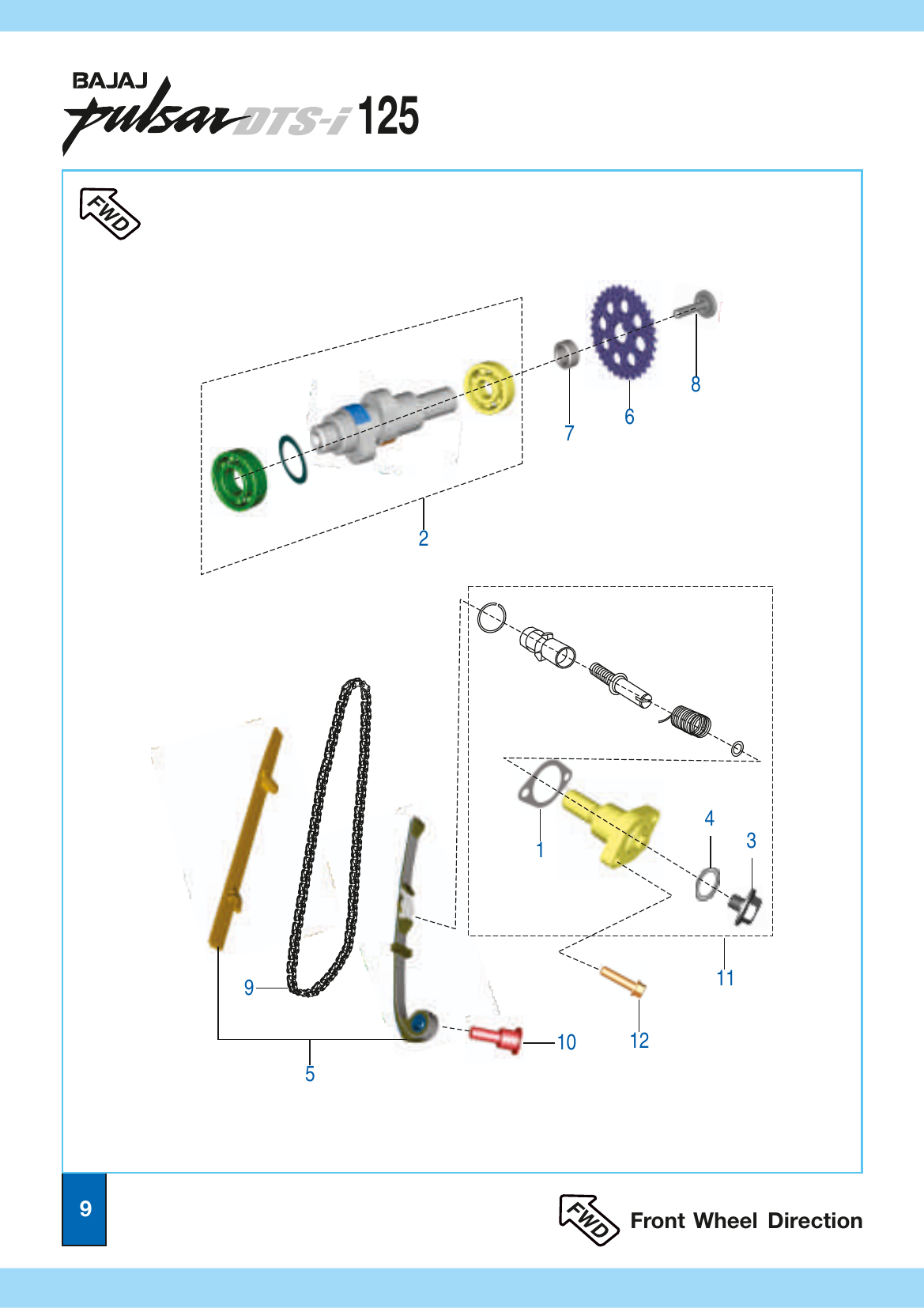 Plate 5 — Camshaft & Tensioner