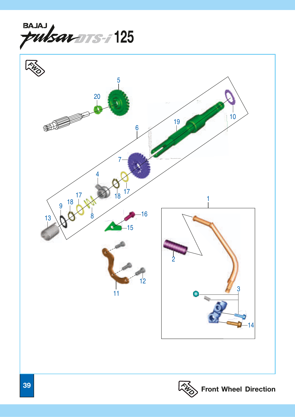 Plate 19 — Kick Starter Mechanism