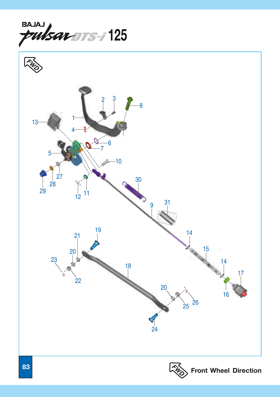 Plate 39 — Rear Brake Pedal