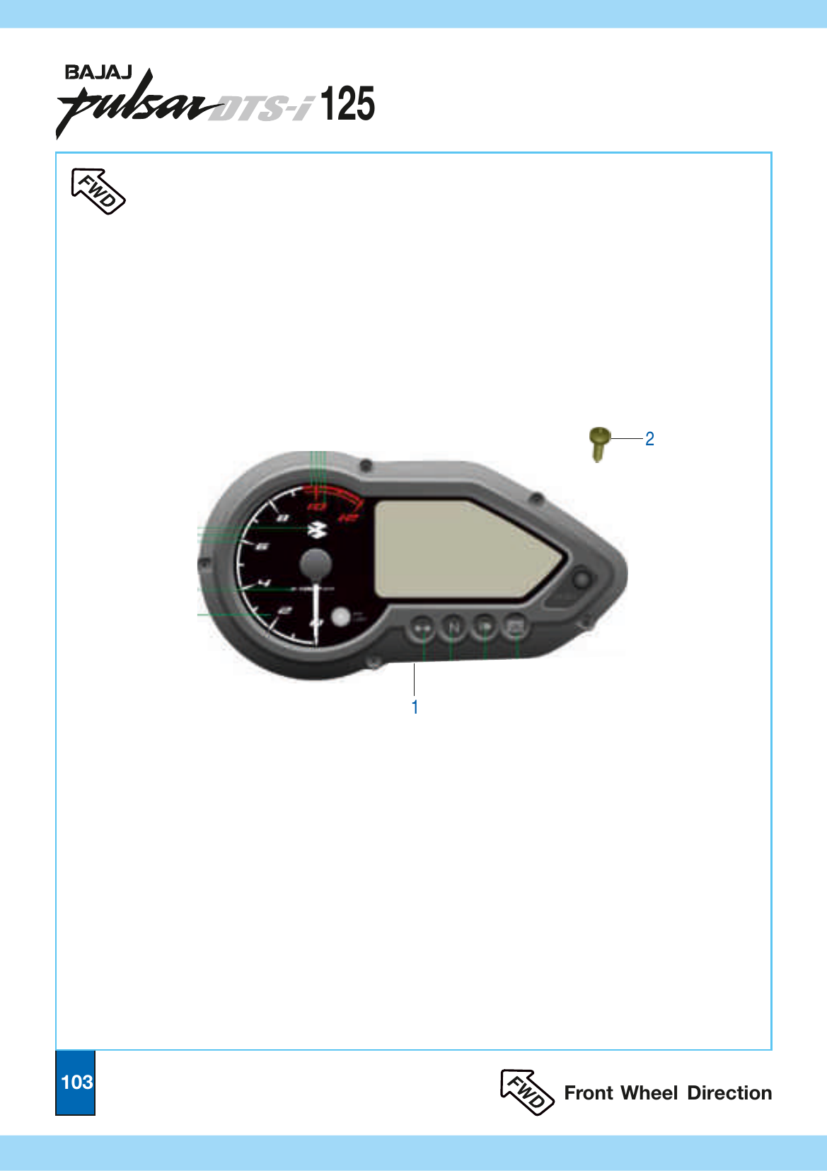 Plate 46 — Speedometer Assembly