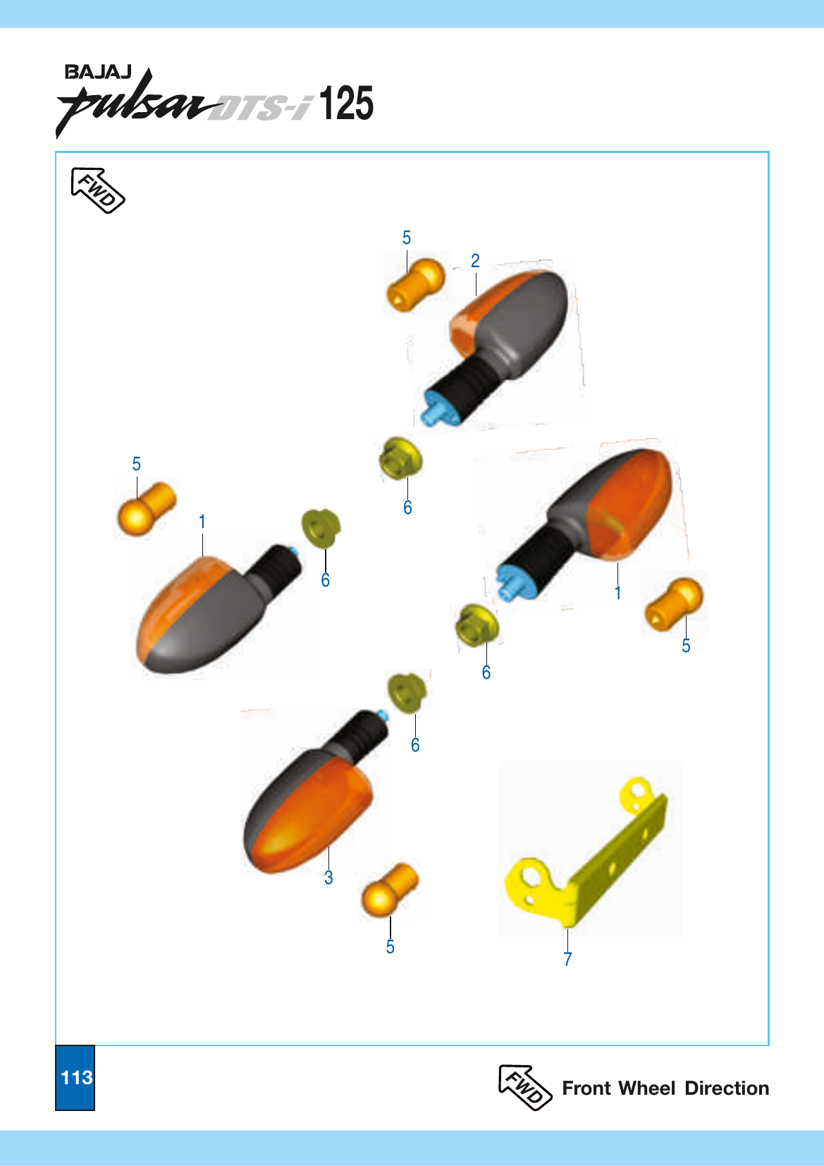 Plate 51 — Indicator Light Assembly