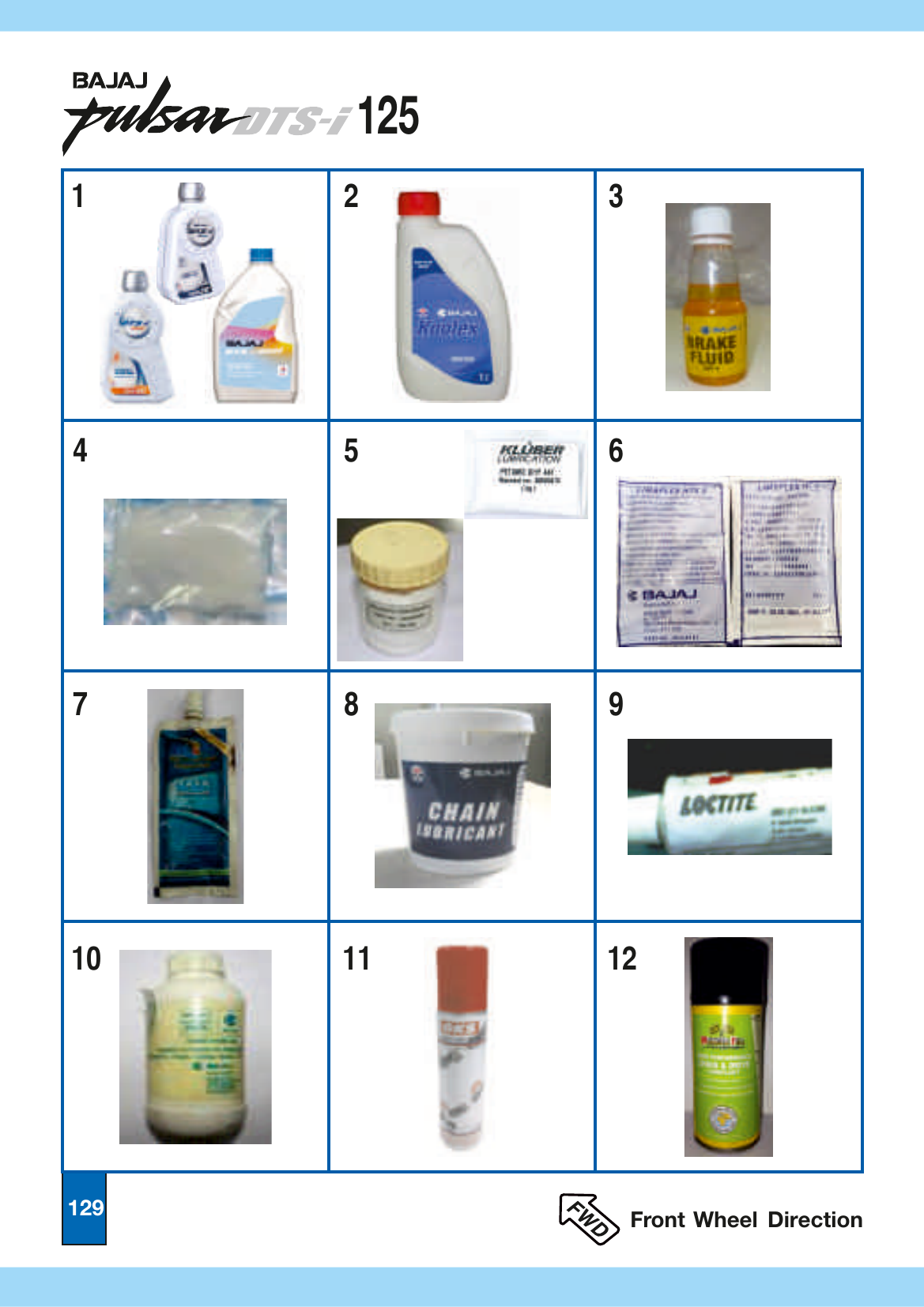 Plate 57 — Consumable Parts