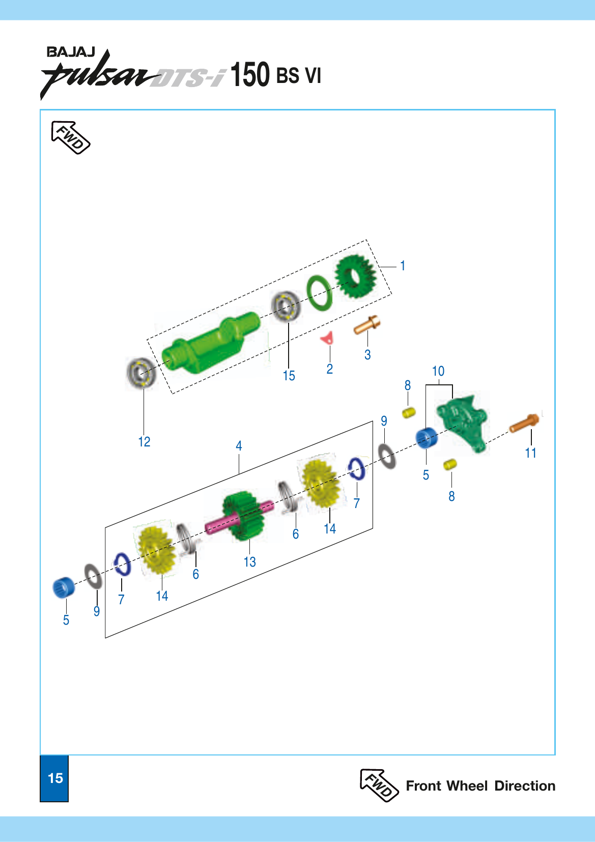 Plate 8 — Balancer & Balancer Idler Gear