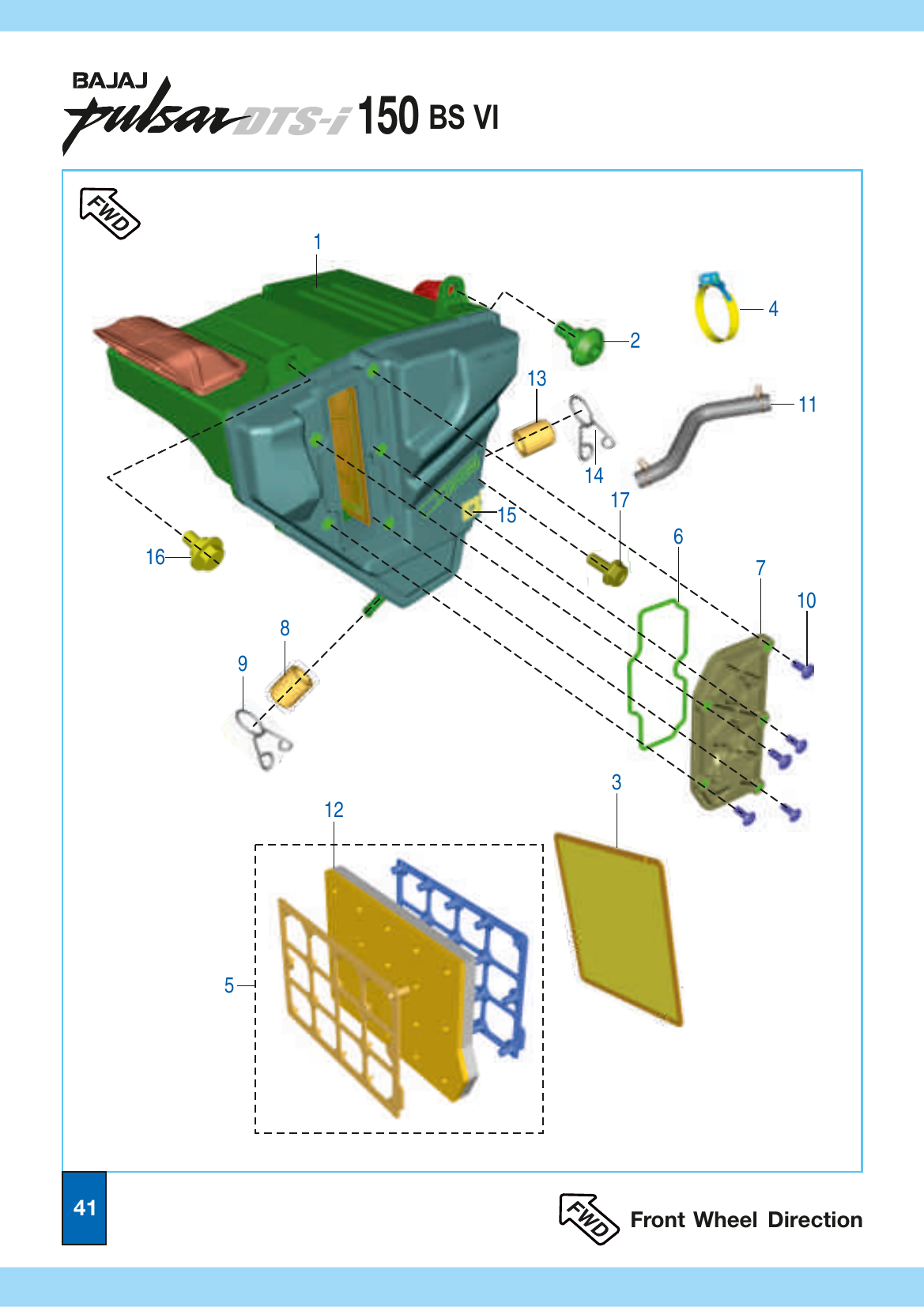 Plate 20 — Air Cleaner Assembly
