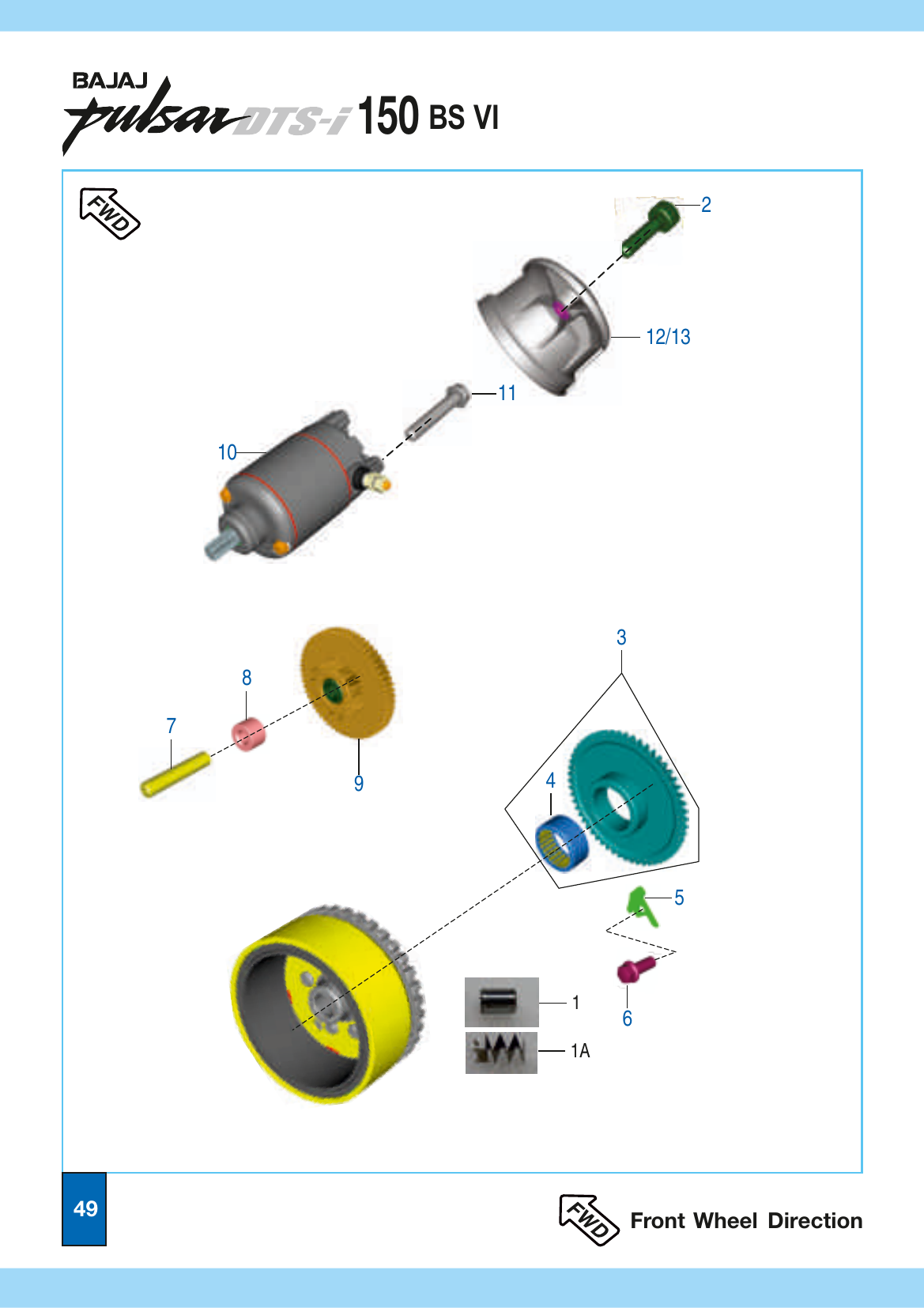 Plate 23 — Starter Assembly
