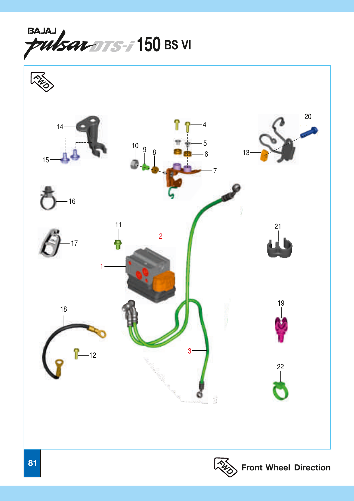 Plate 37 — Anti Lock Braking System (ABS)