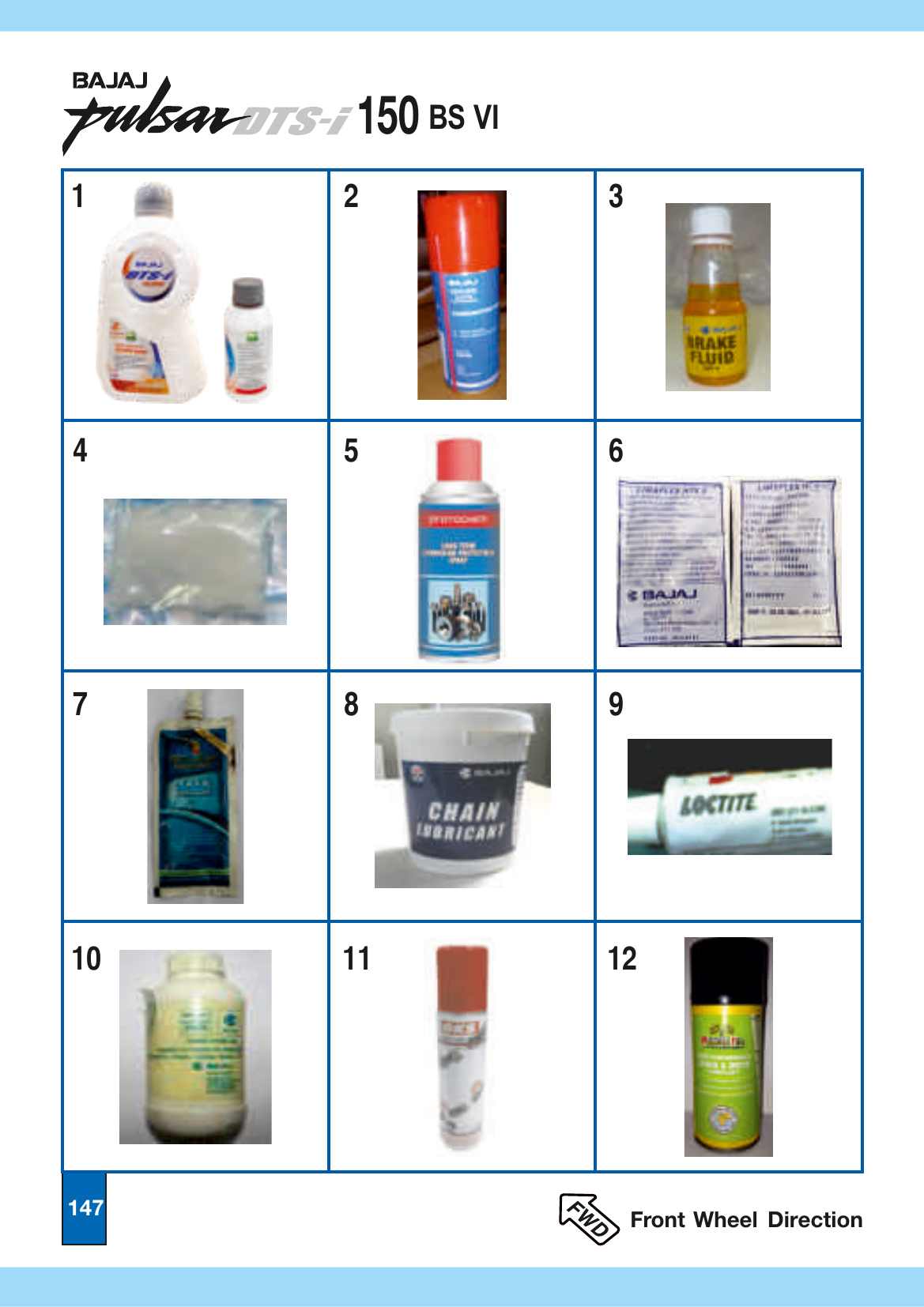 Plate 56 — Consumable Parts