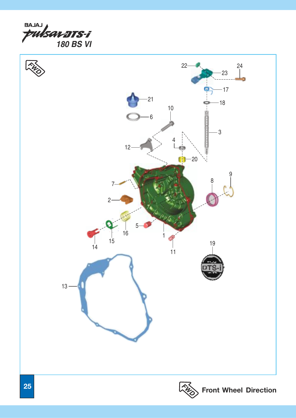 Plate 13 — Cover Clutch