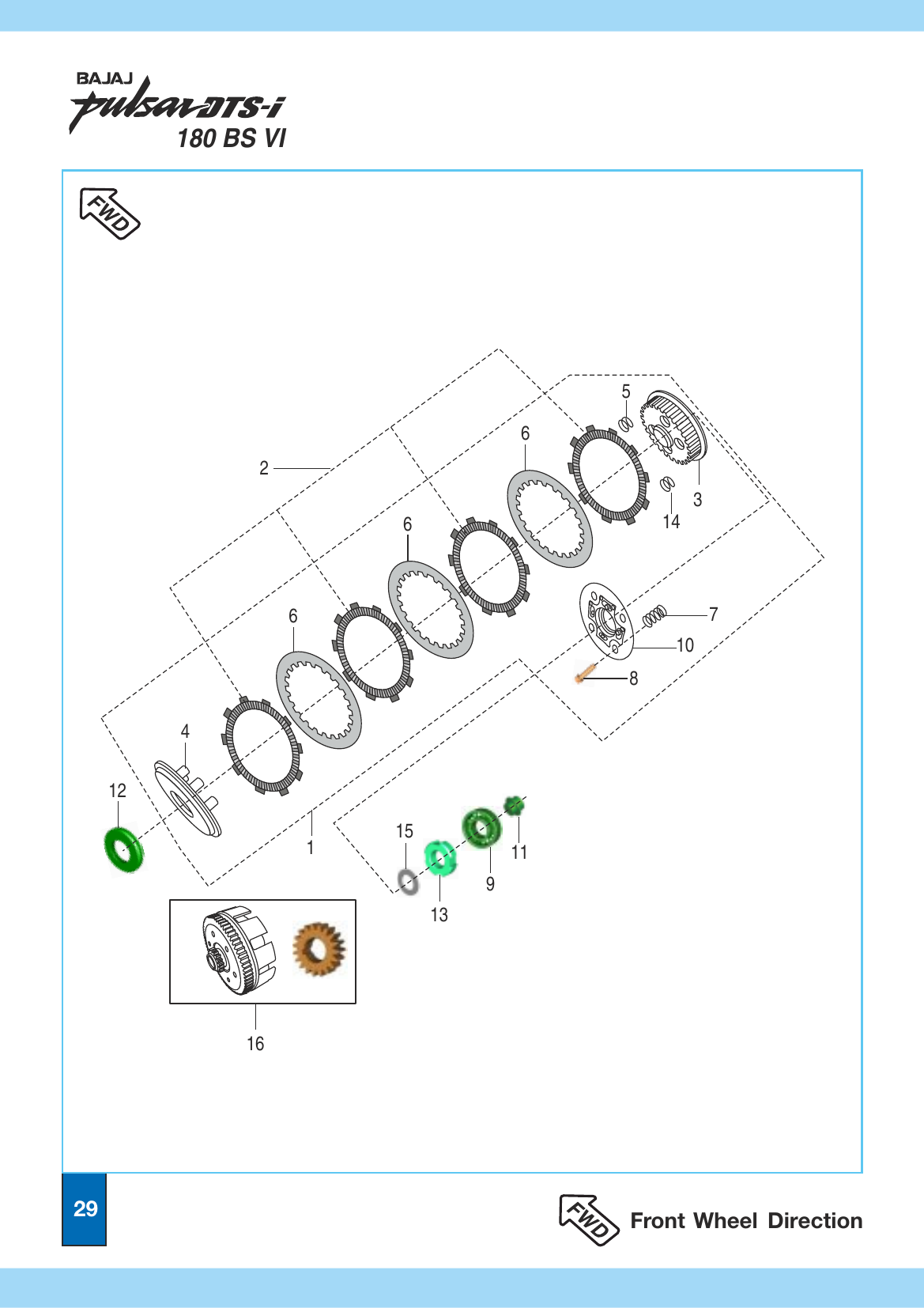 Plate 15 — Clutch Assembly
