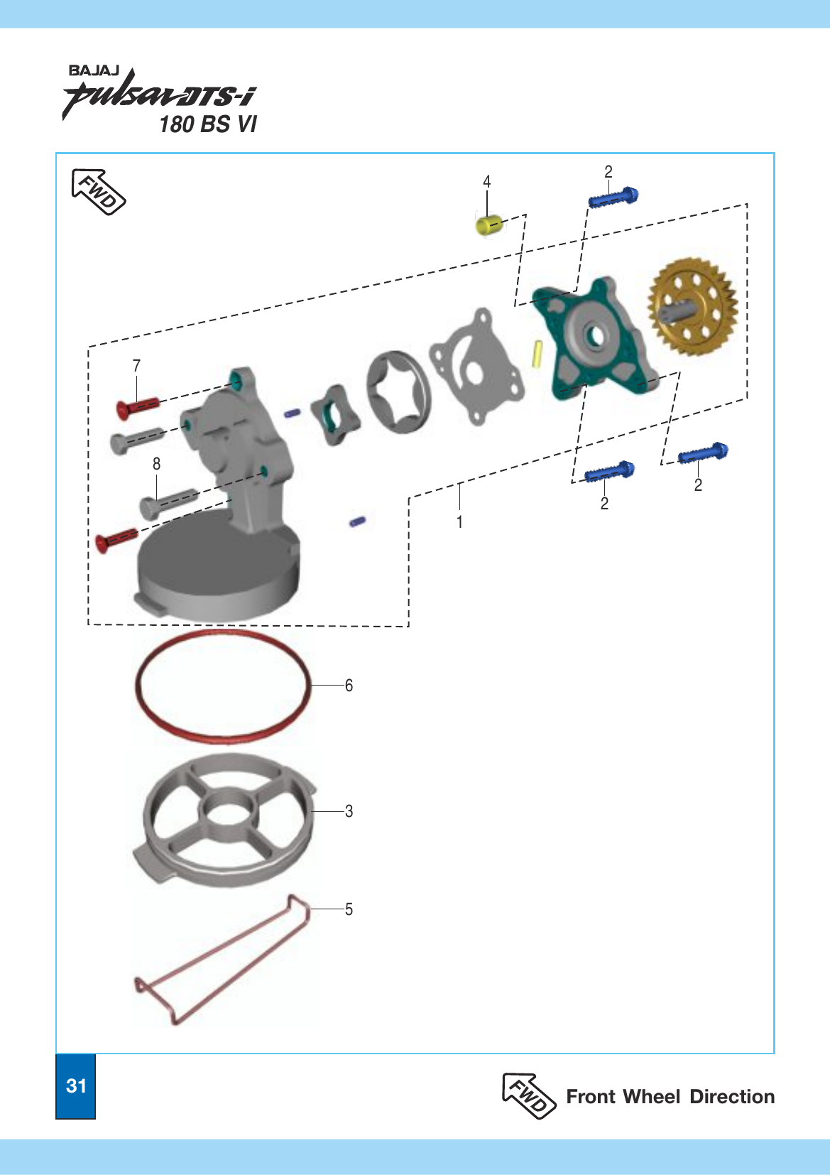 Plate 16 — Oil Pump Assembly