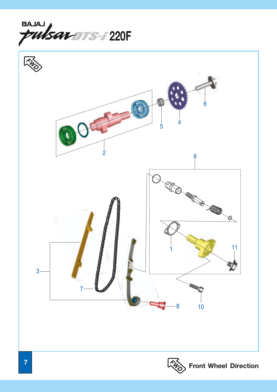 Plate 4 — Camshaft & Tensioner
