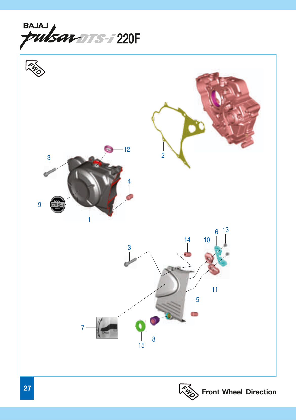 Plate 14 — Cover Magneto
