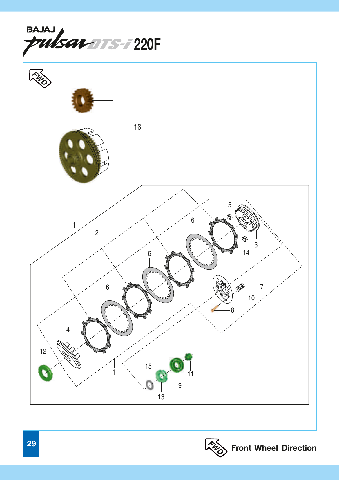 Plate 15 — Clutch Assembly