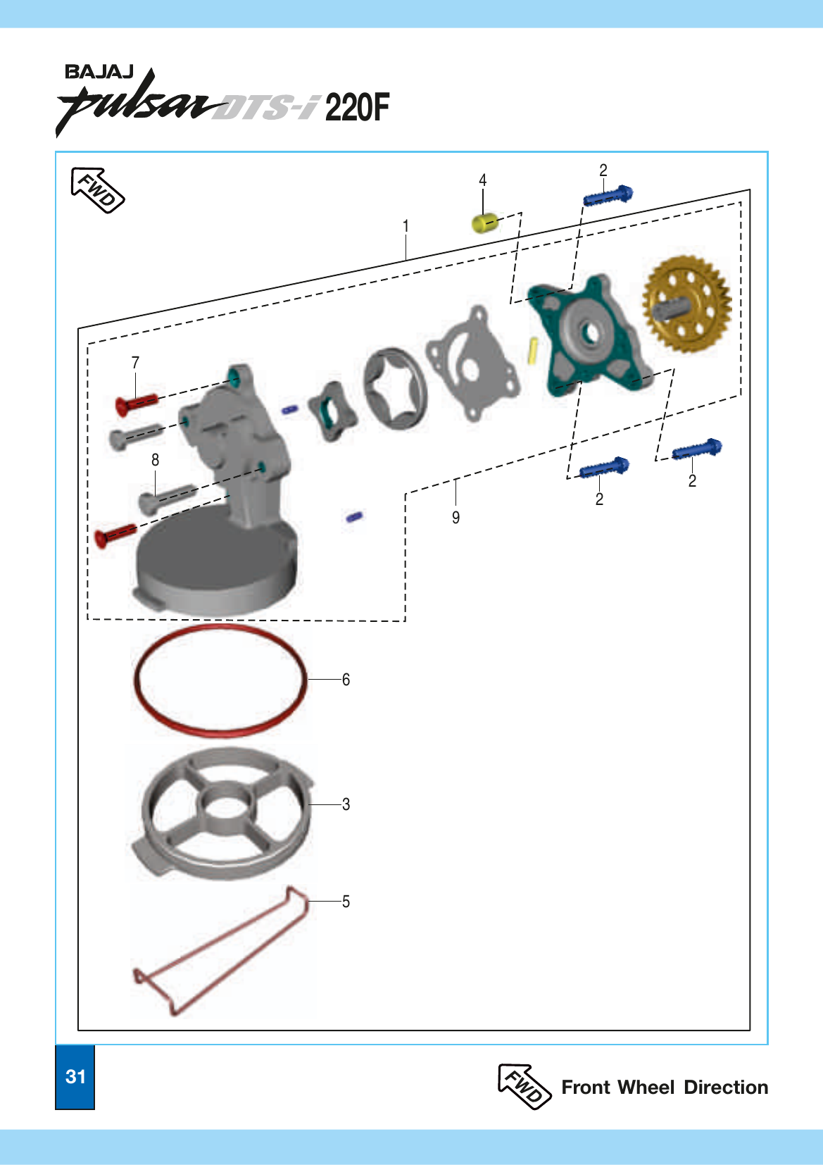 Plate 16 — Oil Pump Assembly