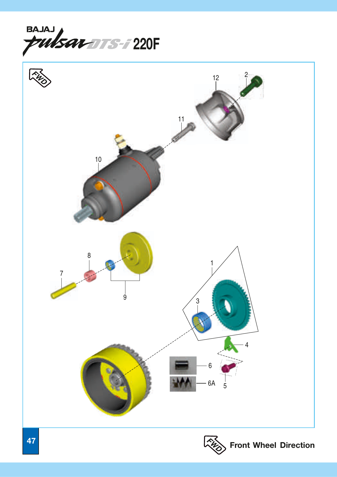 Plate 23 — Starter Assembly