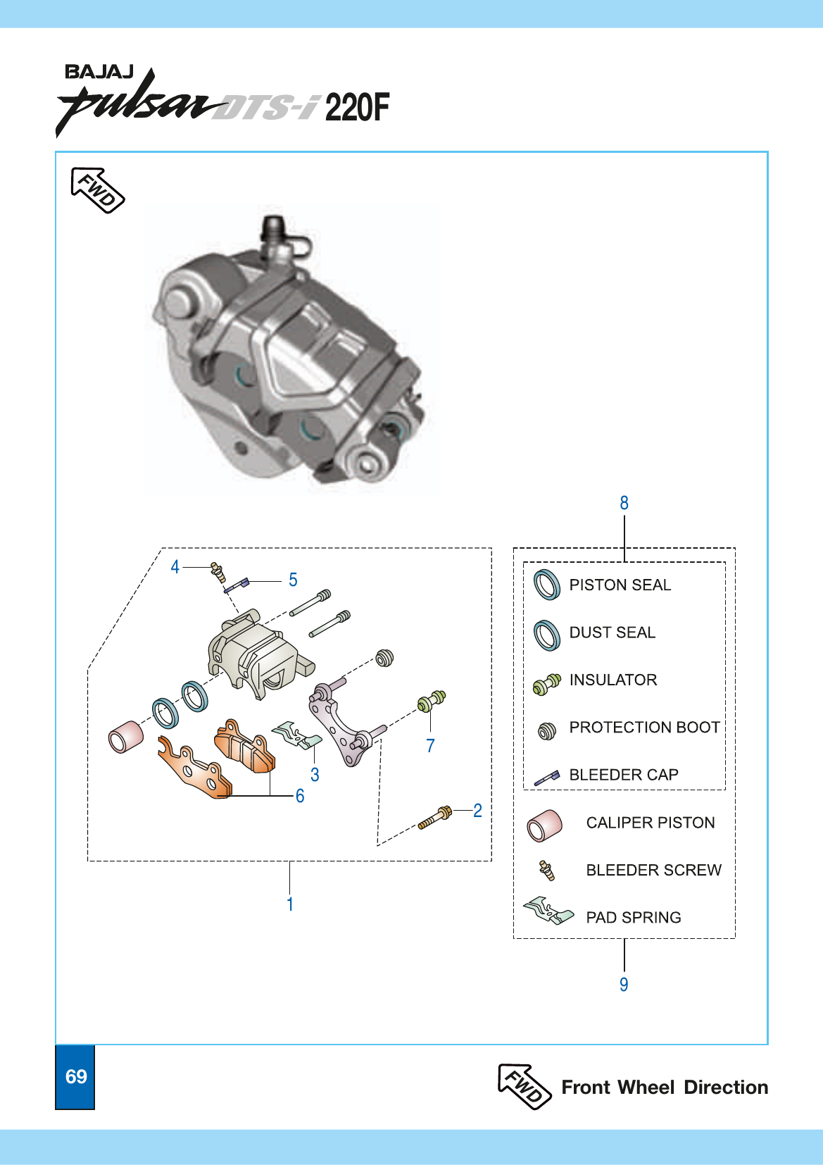 Plate 33 — Front Disc Brake