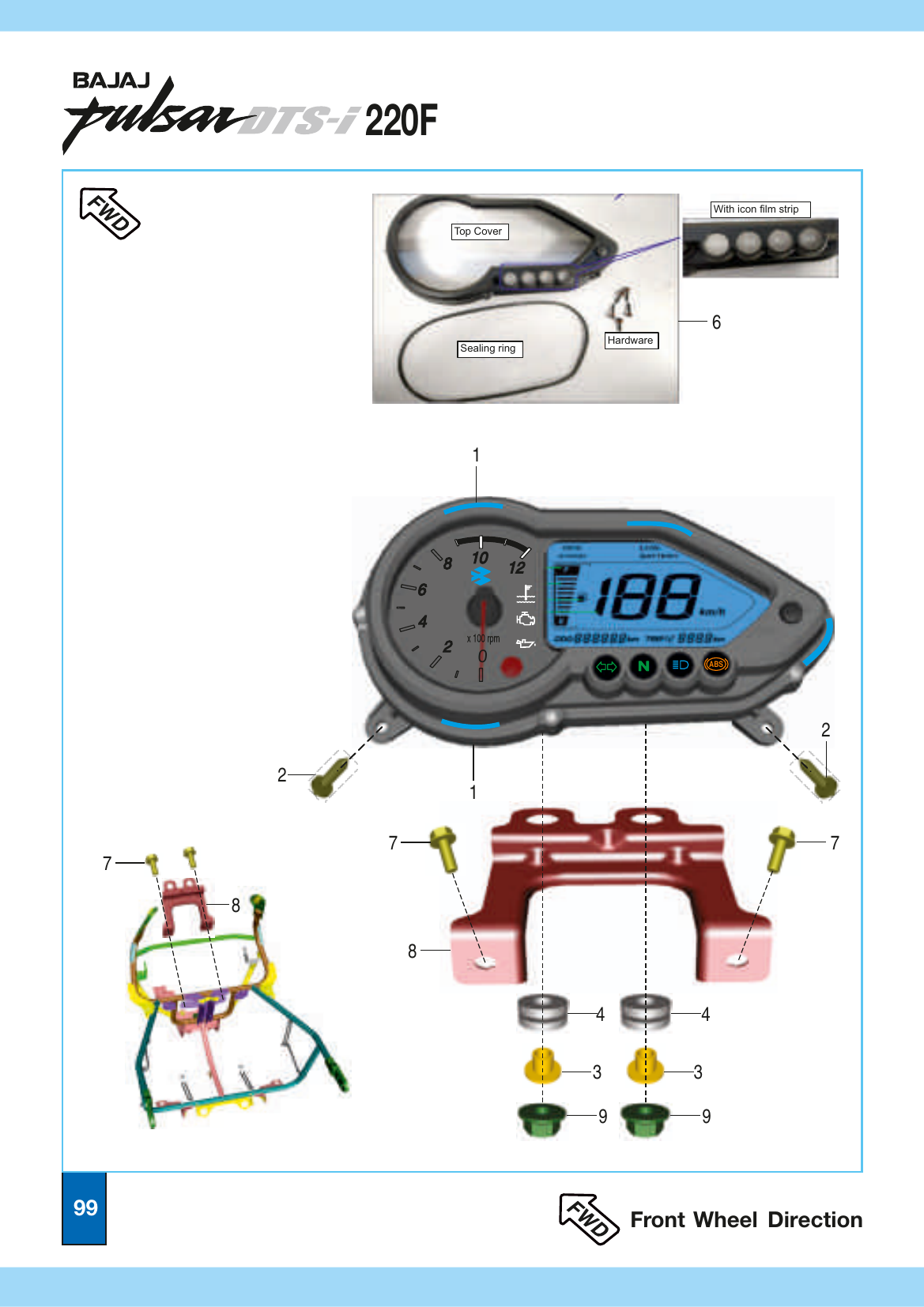 Plate 45 — Speedometer Assembly