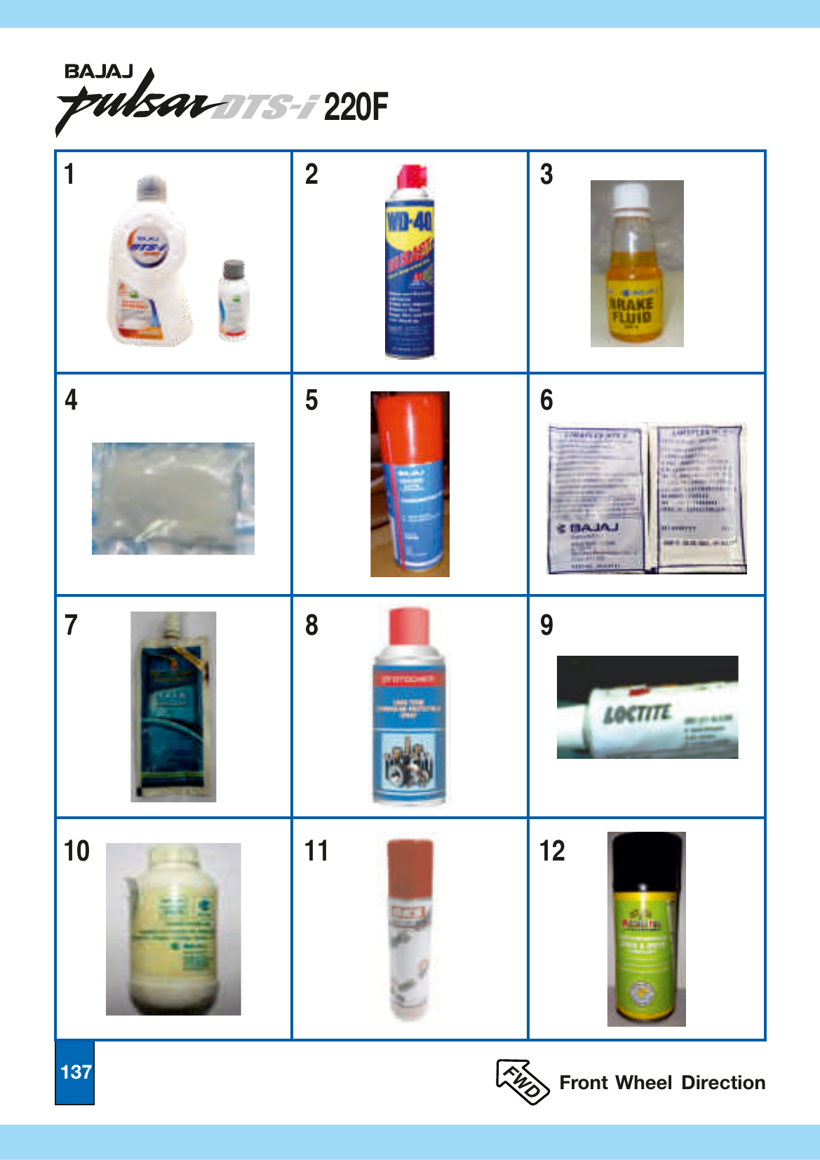 Plate 58 — Consumable Parts