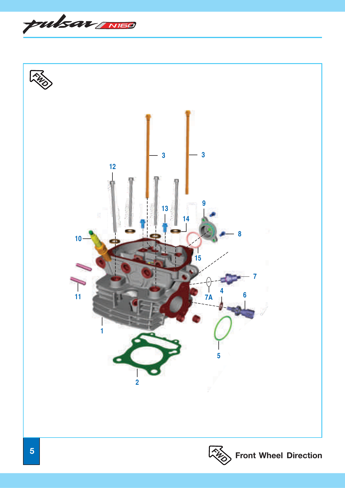 Plate 3 — Cylinder Head - Mikuni ECU