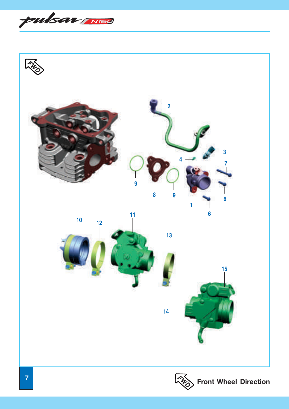 Plate 4 — Throttle Body and Intake Manifold - Mikuni ECU