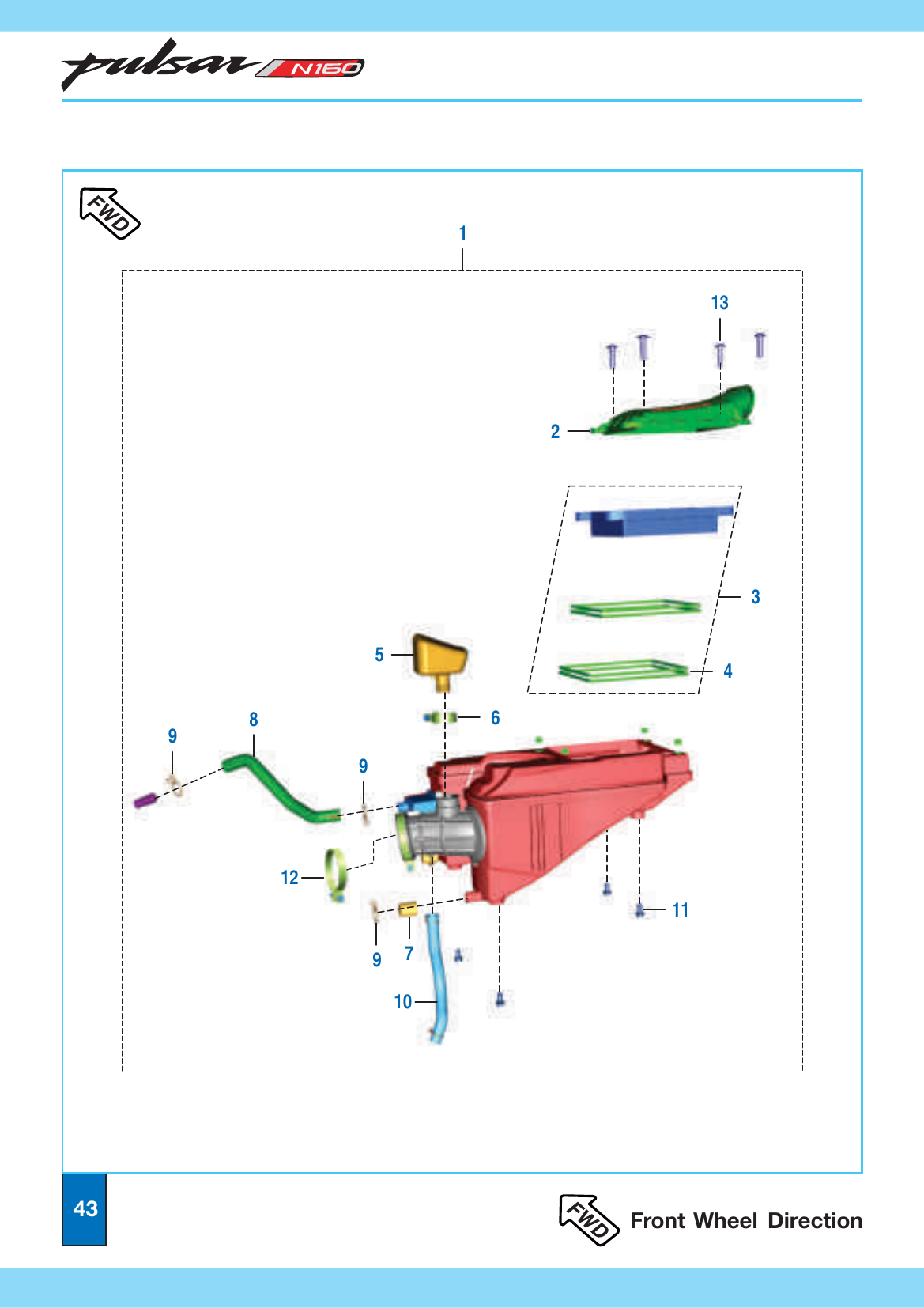 Plate 20 — Air Cleaner Complete