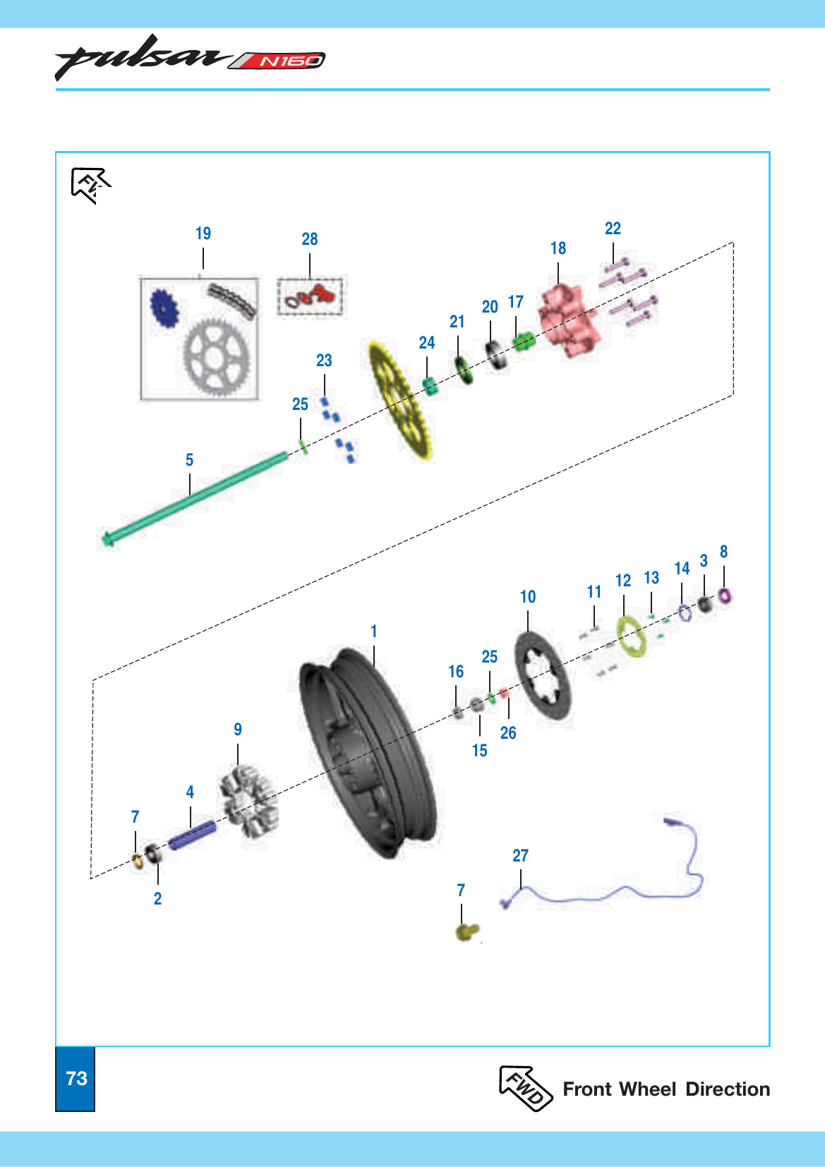 Plate 34 — Rear Wheel Hub