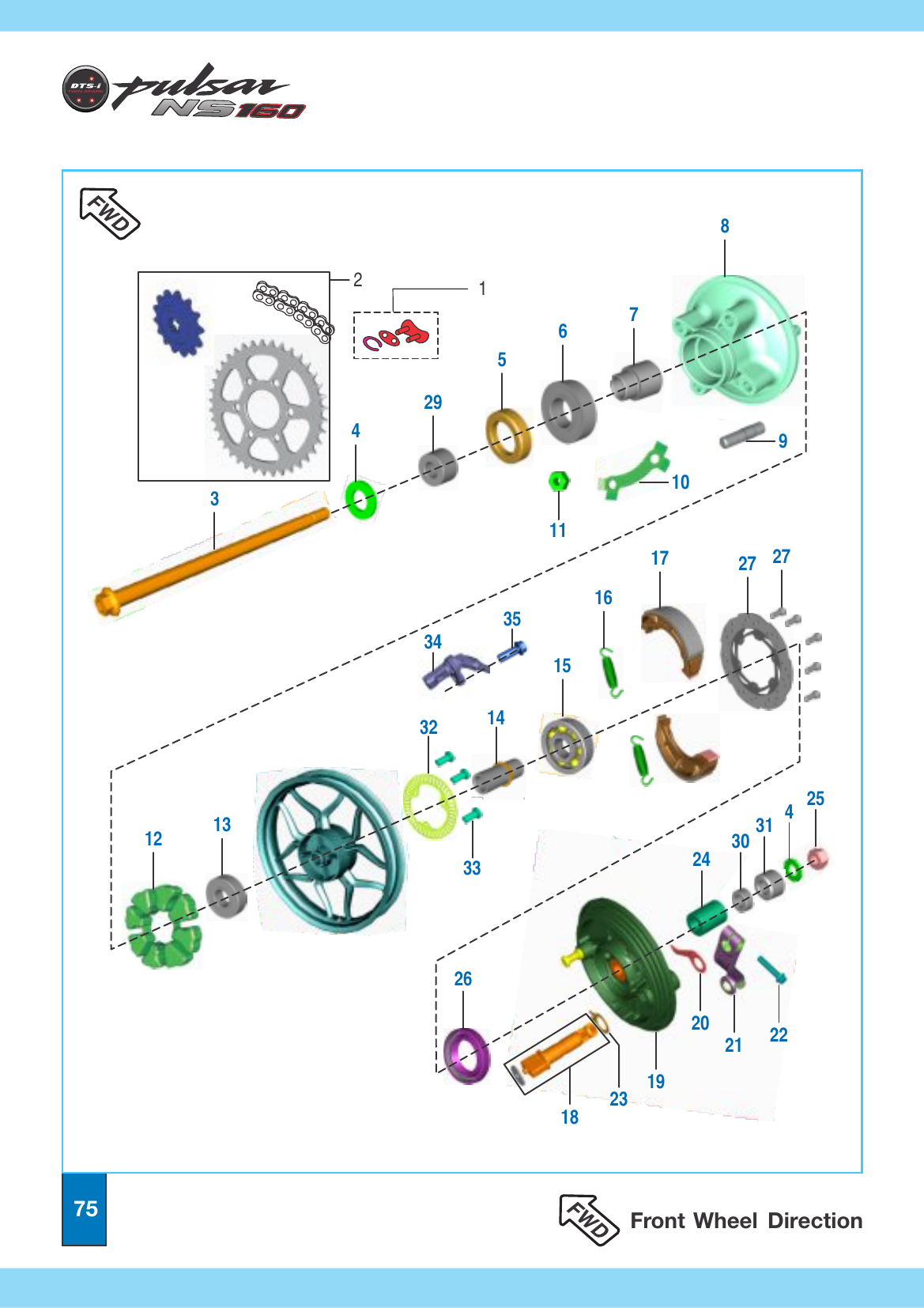 Plate 36 — Rear Hub