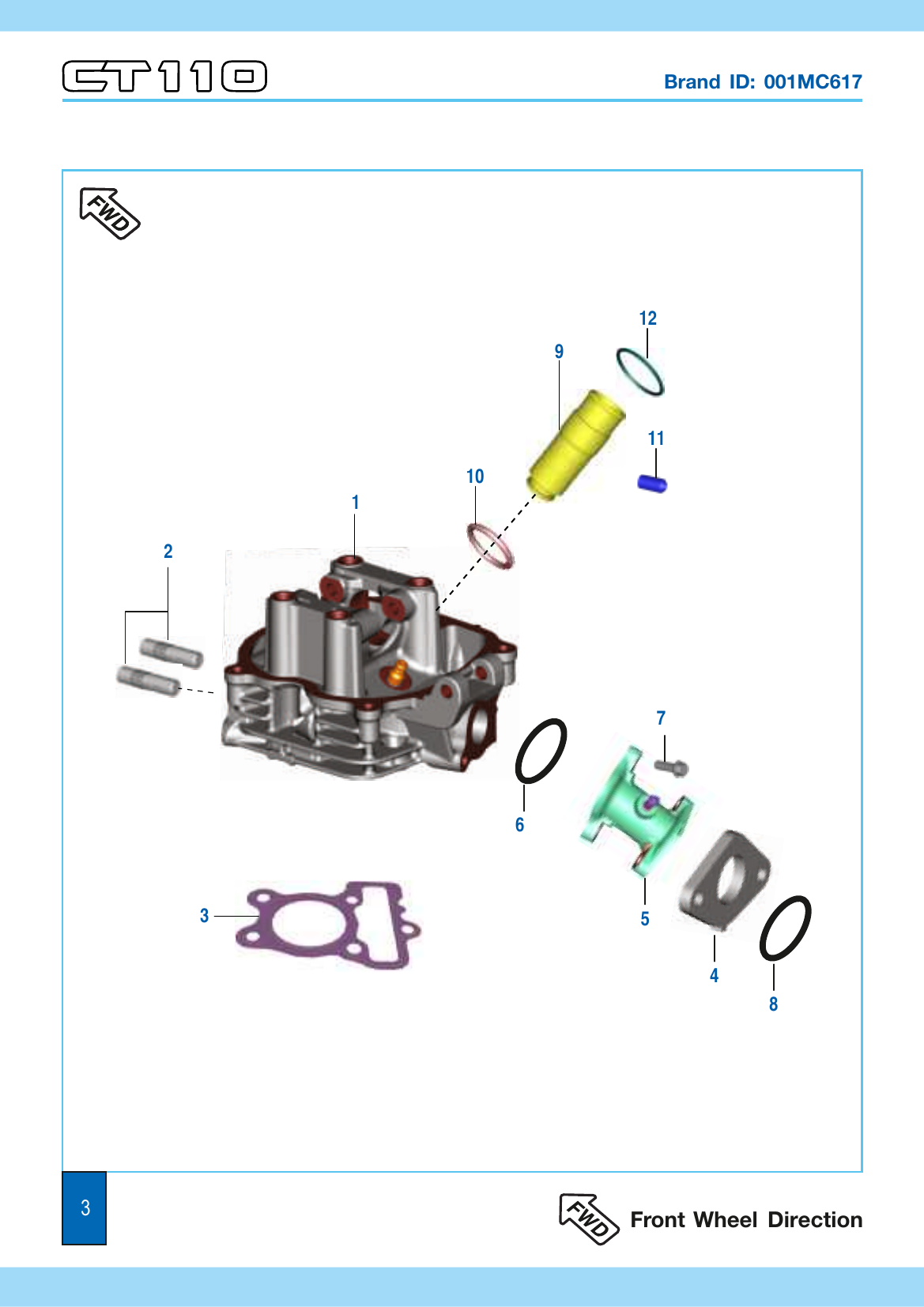 Plate 2 — Cylinder Head