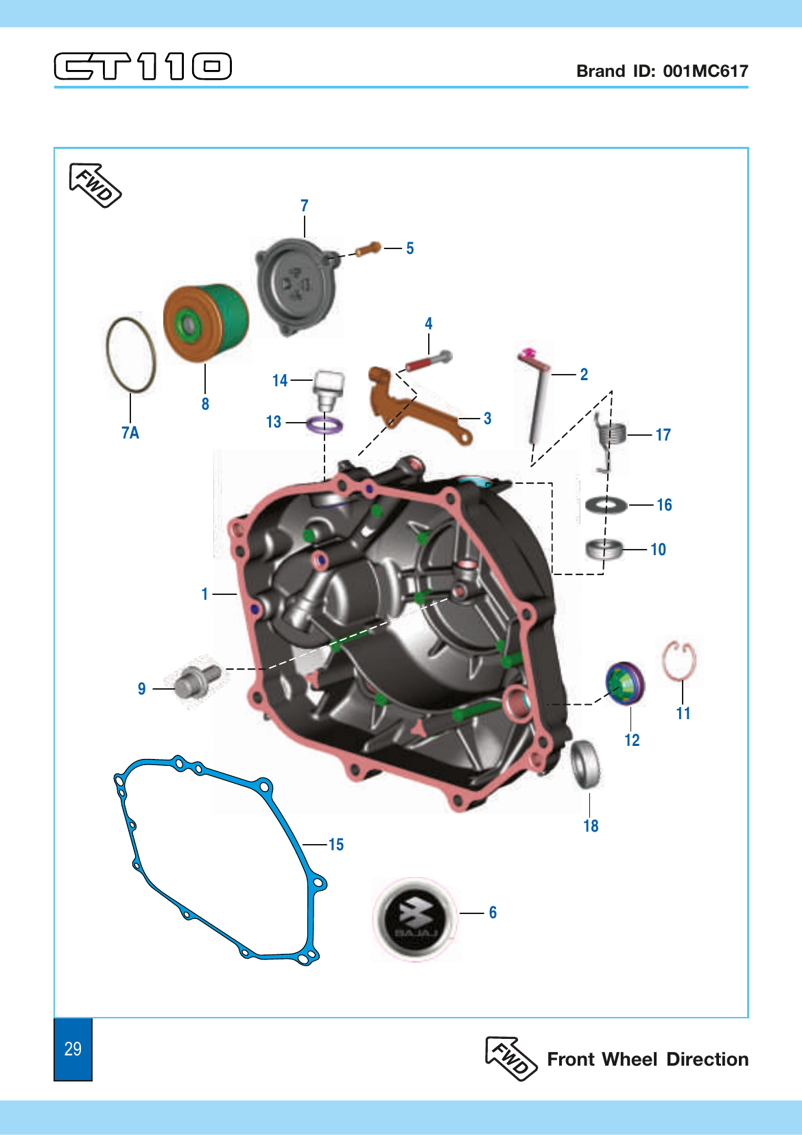 Plate 15 — Cover Clutch