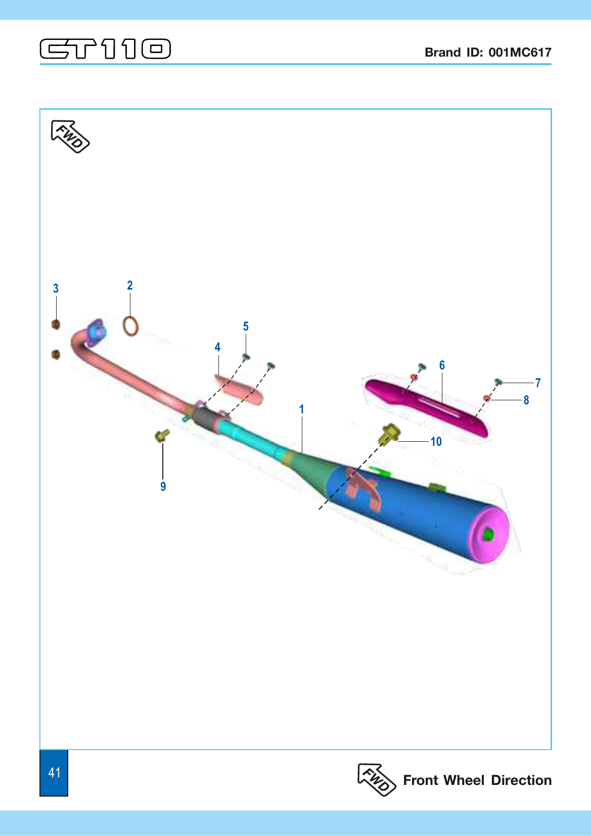 Plate 21 — Silencer Assembly