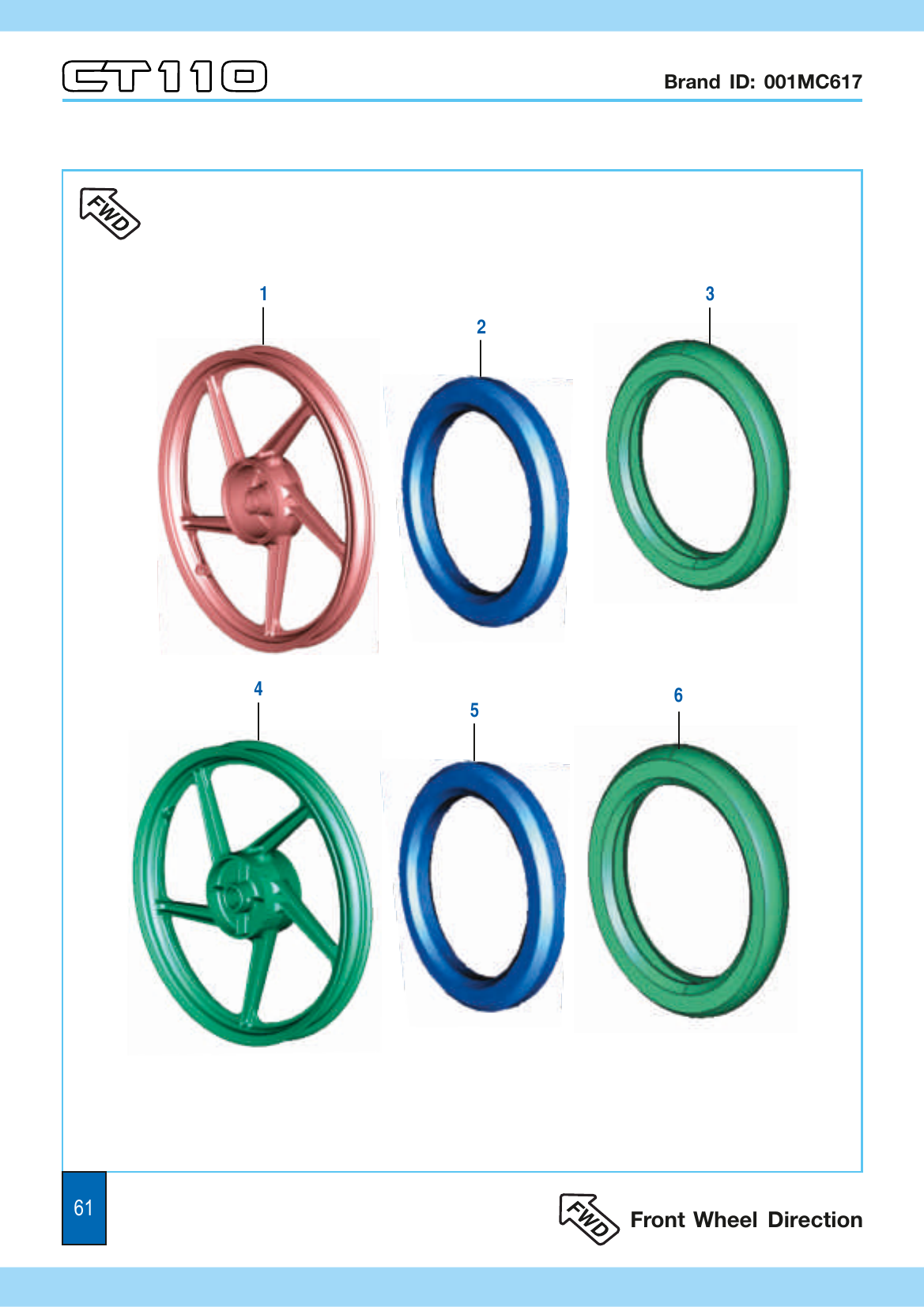 Plate 31 — Tube / Tyre / Rim