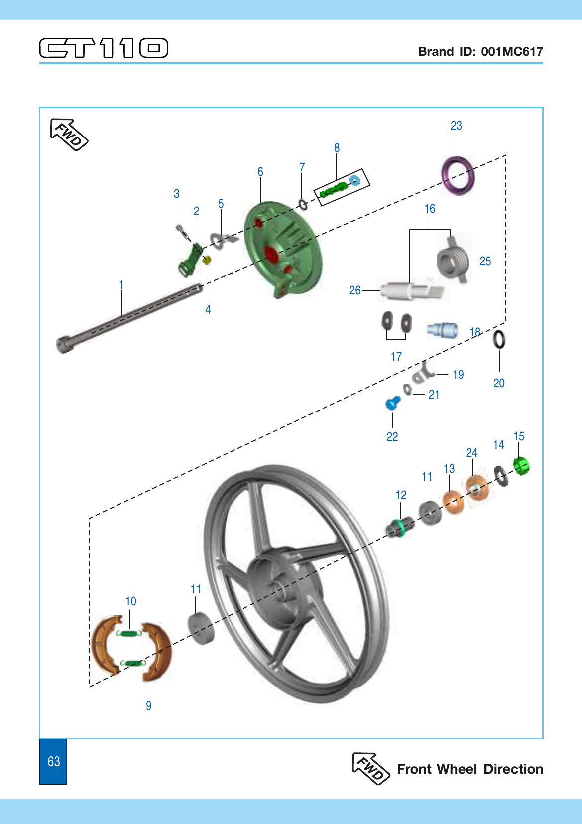 Plate 32 — Front Hub
