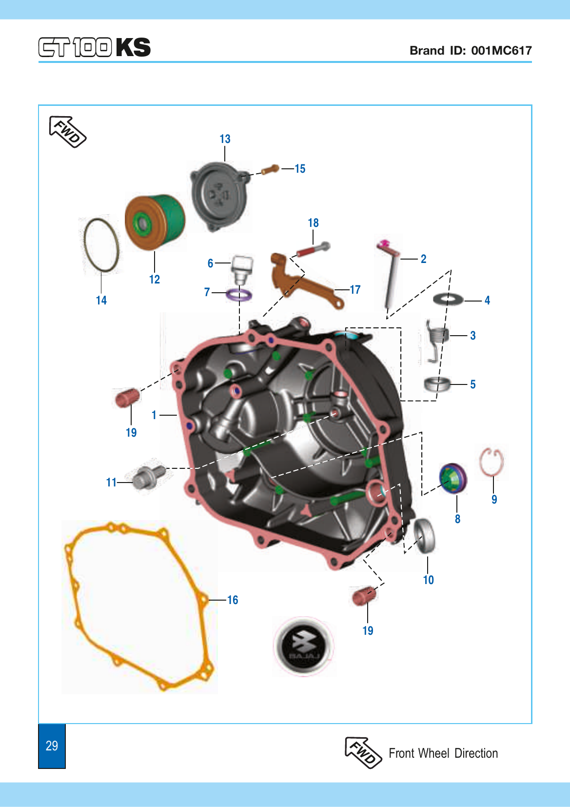 Plate 15 — Cover Clutch