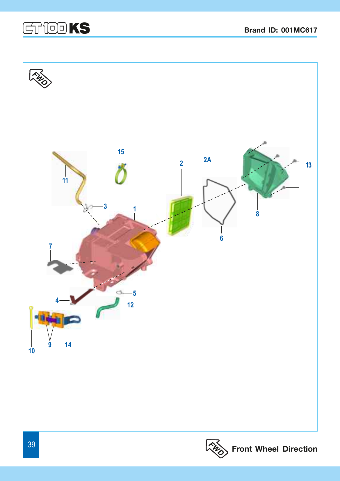 Plate 20 — Air Cleaner Complete