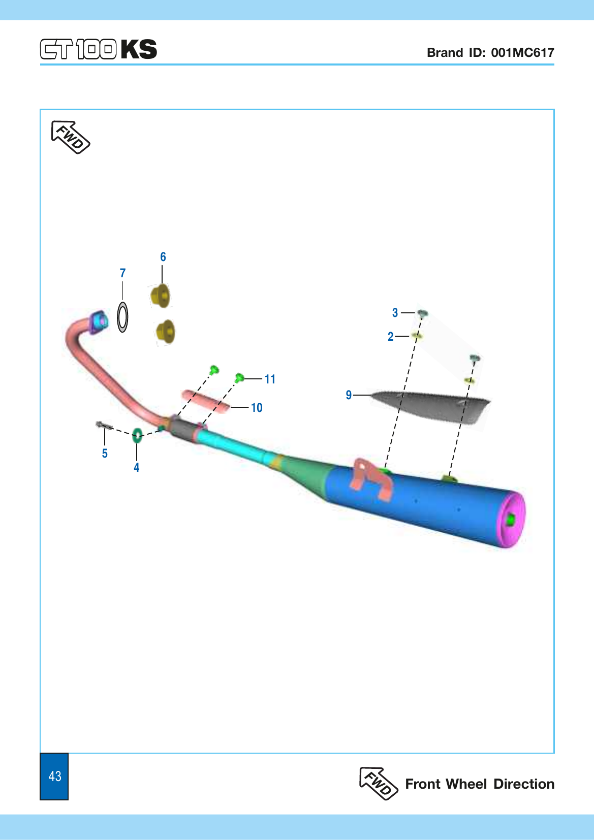 Plate 22 — Silencer Assembly
